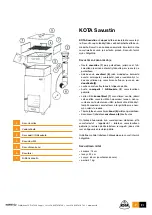 Preview for 2 page of NARVI Oy KOTA Installation Use And Service Manual