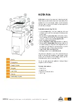 Preview for 3 page of NARVI Oy KOTA Installation Use And Service Manual