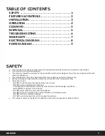 Preview for 3 page of Narvon 378D2B26 User Manual