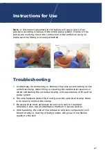 Preview for 21 page of Nasco Healthcare C.H.A.R.L.I.E Instruction Manual