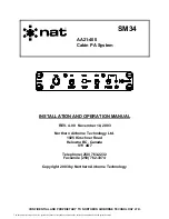 Nat AA21-400 Installation And Operation Manual preview