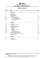 Preview for 3 page of Nat RM01-001 Installation And Operation Manual