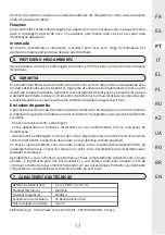 Preview for 17 page of Naterial 3276000695066 Assembly, Use, Maintenance Manual