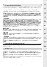 Preview for 23 page of Naterial 3276007277876 Assembly, Use And Maintenance Manual