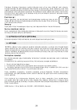 Preview for 23 page of Naterial 82232551 Assembly, Use, Maintenance Manual