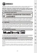 Preview for 23 page of Naterial FINO STEEL Instruction Manual