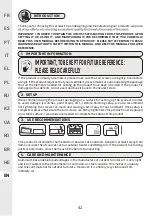 Preview for 42 page of Naterial IDAHO 2023R09P01-0591 Instruction Manual