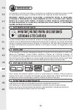 Preview for 34 page of Naterial IDAHO FOLD Instruction Manual