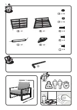 Preview for 3 page of Naterial LAS VEGAS ALU 2022R09P01-0282 Assemby - Use - Maintenance Manual