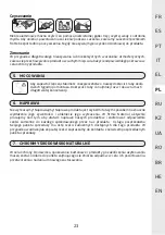 Preview for 23 page of Naterial LAS VEGAS ALU 2023R09P01-0653 Instruction Manual