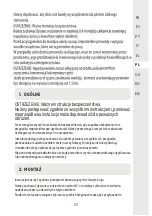 Preview for 57 page of Naterial NORI 2 LED Assembly, Use, Maintenance Manual