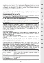 Preview for 21 page of Naterial ORIS 2021R09P07-0519 Assemby - Use - Maintenance Manual