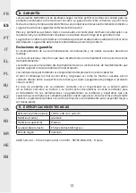 Preview for 12 page of Naterial ORIS FIX 2023R09P01-0317 Instruction Manual