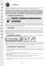 Preview for 12 page of Naterial SOLIS ACACIA 20R09P01-003 Assembly, Use, Maintenance Manual