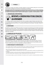 Preview for 14 page of Naterial SOLIS ACACIA 20R09P01-003 Assembly, Use, Maintenance Manual