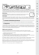 Preview for 21 page of Naterial SOLIS ACACIA 20R09P01-003 Assembly, Use, Maintenance Manual