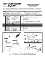 Preview for 1 page of National Cycle Quantum Deflector Screen N25031 Quick Manual