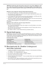 Preview for 14 page of National Geographic WIFI Weather Center 7in1 Instruction Manual