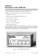 Preview for 10 page of National Instruments GPIB-110 User Manual