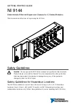 Preview for 2 page of National Instruments NI 9144 Getting Started Manual