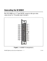 Preview for 4 page of National Instruments NI 9208E Operating Instructions And Specifications