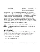 Preview for 15 page of National Instruments NI 9208E Operating Instructions And Specifications