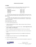 Preview for 20 page of National Optronics Horizon II Instruction Manual