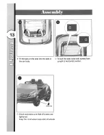 Preview for 13 page of National Products 0770 6V E-Class Mercedes-Benz Owner'S Manual