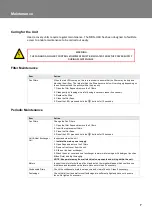 Preview for 35 page of National Ventilation Monsoon MON-HRU/230-100 Installation & Commissioning