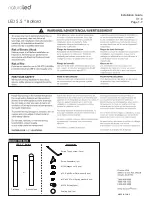 Preview for 1 page of naturaled Bollard Installation Manual