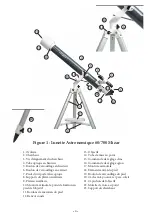 Preview for 4 page of NATURE & DECOUVERTES LUNETTE MIZAR 60/700 User Manual