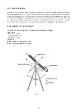 Preview for 25 page of NATURE & DECOUVERTES Mizar 70/900 User Manual