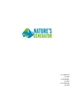 Preview for 67 page of Nature's Generator Elite User Manual