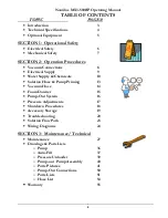 Preview for 2 page of Nautilus MX3-500RP Operating Manual