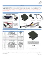 Preview for 2 page of Nav TV FORD 4" UNI-CAM KT2 Install Manual