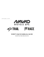 Preview for 1 page of Navad Race 200 Quick Manual Manual