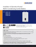 Navien NCB-150E Installation & Operation Manual preview