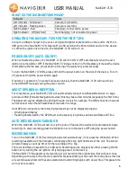 Preview for 6 page of Navig[8]r NAVCAM-717D User Manual