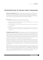 Preview for 9 page of Navison audio NVS-003G Setup And Operation Manual