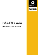 Navman F350 Series Hardware User Manual preview