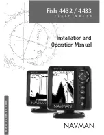 Preview for 1 page of Navman Fish 4432 Installation And Operation Manual