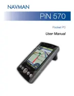 Navman PiN 570 User Manual preview