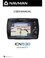 Preview for 1 page of Navman SmartS iCN530 User Manual