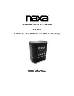 Naxa NAS-3053 User Manual preview