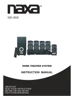 Naxa ND-859 Instruction Manual preview