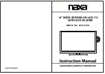 Preview for 1 page of Naxa NTD-1955A Instruction Manual