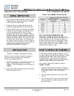 Preview for 7 page of NBE BRAWN MIXER BWG Series Operation And Maintenance Manual