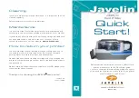 nbs Javelin J330i Quick Start preview