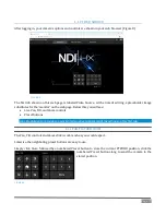 Preview for 11 page of NDI NewTek NDIHXPTZ4K Operating Instructions Manual