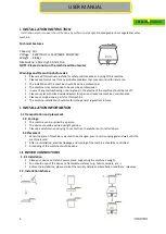 Preview for 4 page of N'DUSTRIO NSP10 User Manual